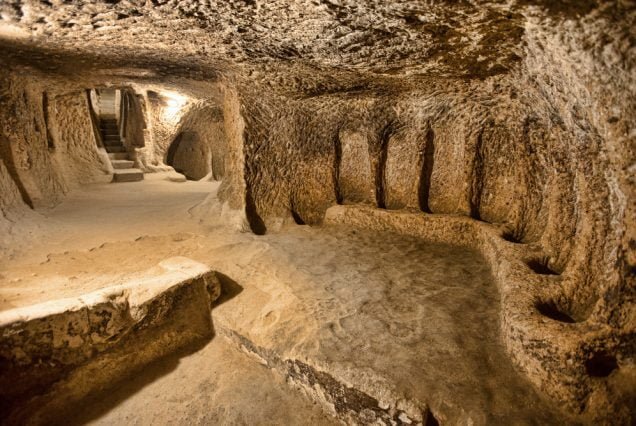 underground city in Cappadocia