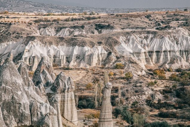 Love valley in Cappadocia