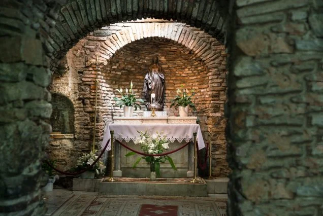 Virgin Mary's house in Turkey