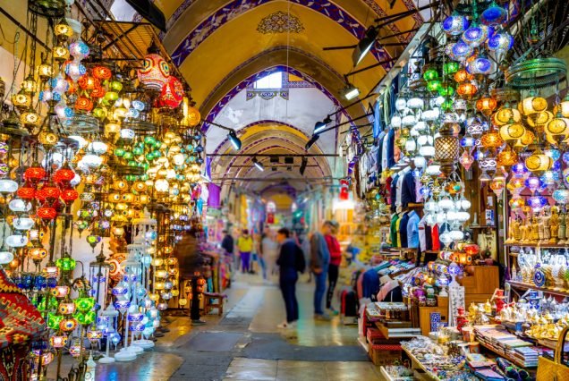 Grand Bazaar in Turkey
