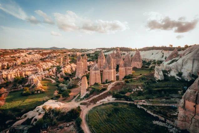 Love Valley in Cappadocia